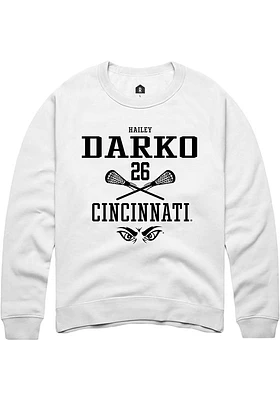 Hailey Darko Rally Cincinnati Bearcats Mens NIL Sport Icon Long Sleeve Crew Sweatshirt