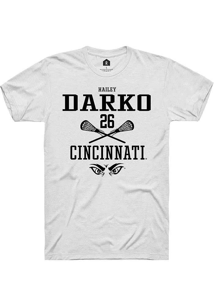 Hailey Darko Cincinnati Bearcats Rally NIL Sport Icon Short Sleeve T Shirt