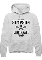 Hailey Joy Simpson Rally Cincinnati Bearcats Mens NIL Sport Icon Long Sleeve Hoodie