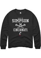 Hailey Joy Simpson Rally Cincinnati Bearcats Mens NIL Sport Icon Long Sleeve Crew Sweatsh