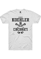 Kennedy Koehler Cincinnati Bearcats Rally NIL Sport Icon Short Sleeve T Shirt