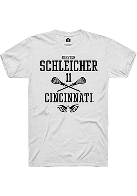 Kirsten Schleicher Cincinnati Bearcats Rally NIL Sport Icon Short Sleeve T Shirt