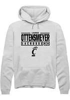 Lauren ottensmeyer Rally Cincinnati Bearcats Mens NIL Stacked Box Long Sleeve Hoodie