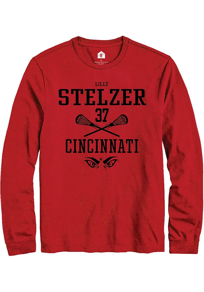 Lilly Stelzer Cincinnati Bearcats Rally NIL Sport Icon Long Sleeve T Shirt