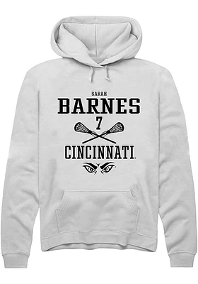 Sarah Barnes Rally Cincinnati Bearcats Mens NIL Sport Icon Long Sleeve Hoodie