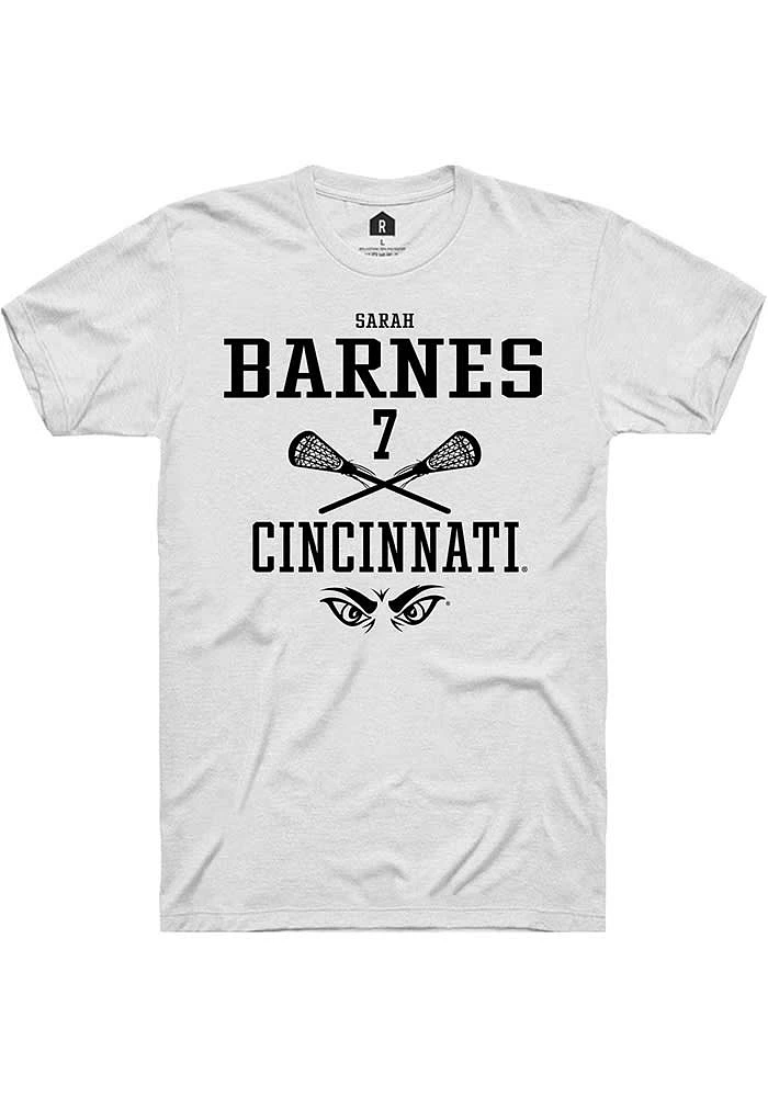 Sarah Barnes Cincinnati Bearcats Rally NIL Sport Icon Short Sleeve T Shirt