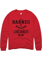 Sarah Barnes Rally Cincinnati Bearcats Mens NIL Sport Icon Long Sleeve Crew Sweatshirt