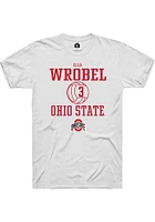 Ella Wrobel Ohio State Buckeyes Rally NIL Sport Icon Short Sleeve T Shirt