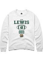 Jacob Lewis Rally Ohio Bobcats Mens NIL Sport Icon Long Sleeve Crew Sweatshirt