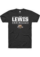 Jacob Lewis Ohio Bobcats Rally NIL Stacked Box Short Sleeve T Shirt