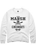 Carson Marsh Rally Cincinnati Bearcats Mens NIL Sport Icon Long Sleeve Crew Sweatshirt