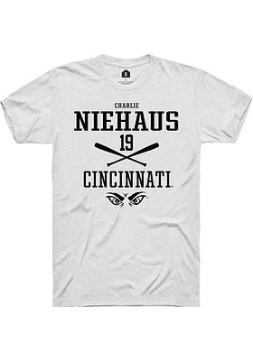 Charlie Niehaus Cincinnati Bearcats Rally NIL Sport Icon Short Sleeve T Shirt