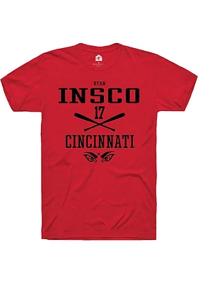 Ryan Insco Cincinnati Bearcats Rally NIL Sport Icon Short Sleeve T Shirt