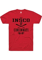 Ryan Insco Cincinnati Bearcats Rally NIL Sport Icon Short Sleeve T Shirt