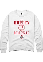 Daniel Hurley Rally Ohio State Buckeyes Mens NIL Sport Icon Long Sleeve Crew Sweatshirt