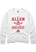 Jack Allen Rally Ohio State Buckeyes Mens NIL Sport Icon Long Sleeve Crew Sweatshirt