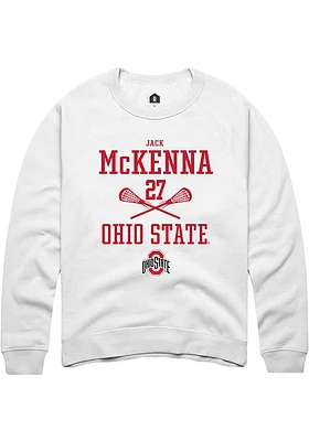 Jack McKenna Rally Ohio State Buckeyes Mens NIL Sport Icon Long Sleeve Crew Sweatshirt