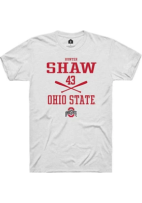 Hunter Shaw Ohio State Buckeyes Rally NIL Sport Icon Short Sleeve T Shirt