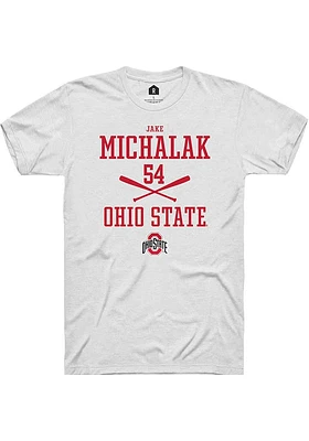 Jake Michalak Ohio State Buckeyes Rally NIL Sport Icon Short Sleeve T Shirt