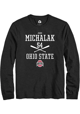 Jake Michalak Ohio State Buckeyes Rally NIL Sport Icon Long Sleeve T Shirt