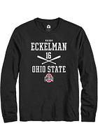 Mason Eckelman Ohio State Buckeyes Rally NIL Sport Icon Long Sleeve T Shirt