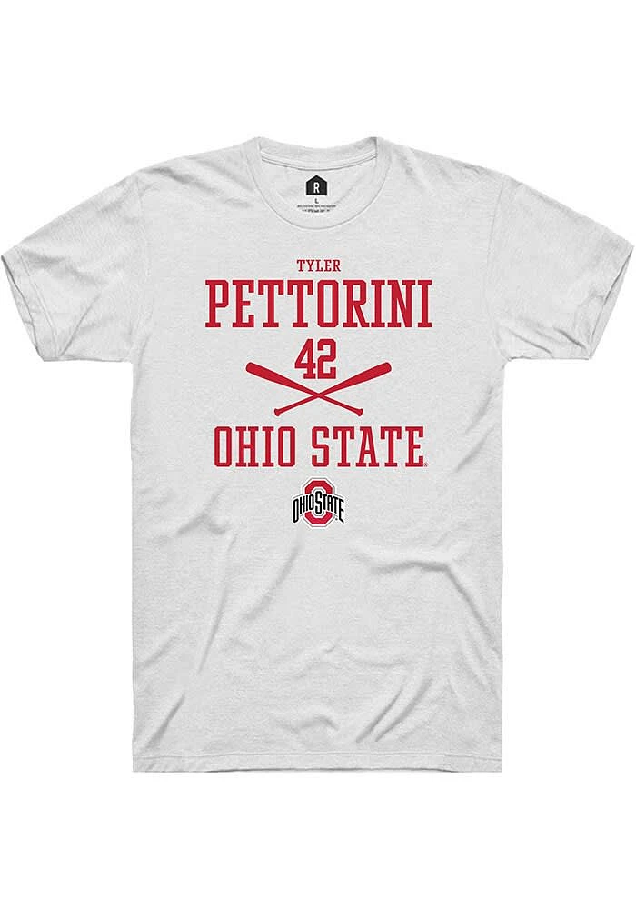 Tyler Pettorini Ohio State Buckeyes Rally NIL Sport Icon Short Sleeve T Shirt