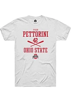 Tyler Pettorini Ohio State Buckeyes Rally NIL Sport Icon Short Sleeve T Shirt