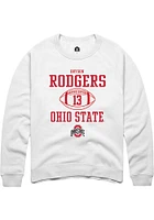 Bryson Rodgers Rally Ohio State Buckeyes Mens NIL Sport Icon Long Sleeve Crew Sweatshirt