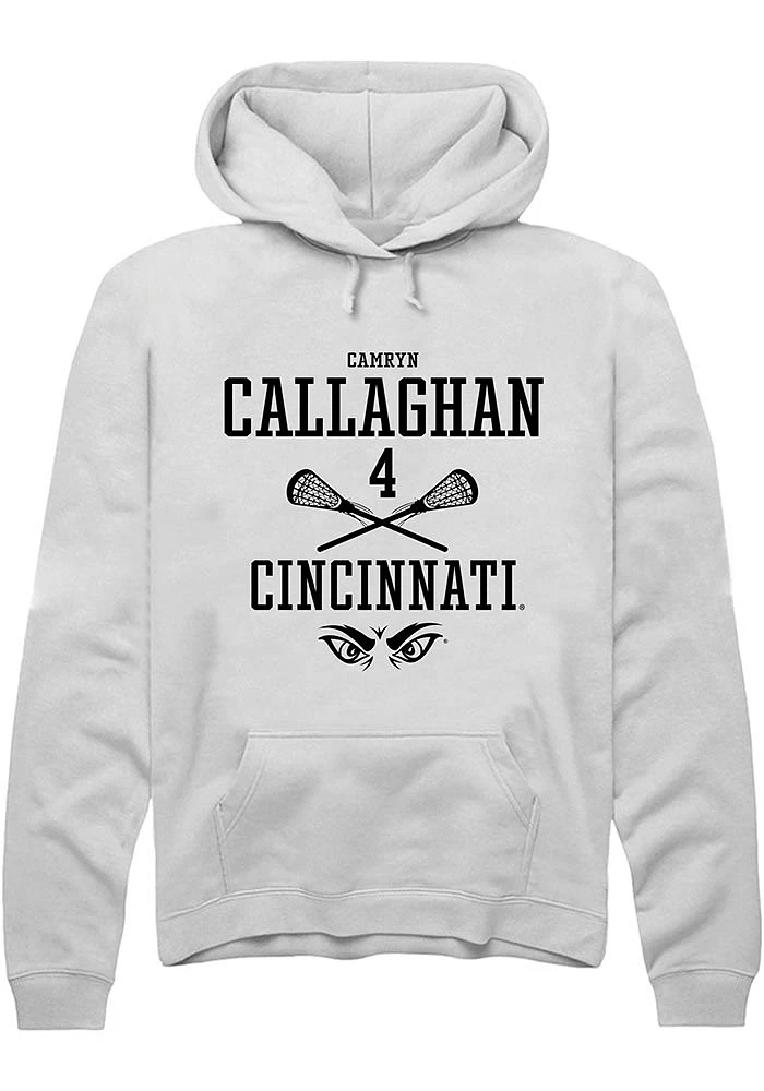 Camryn Callaghan Rally Cincinnati Bearcats Mens NIL Sport Icon Long Sleeve Hoodie