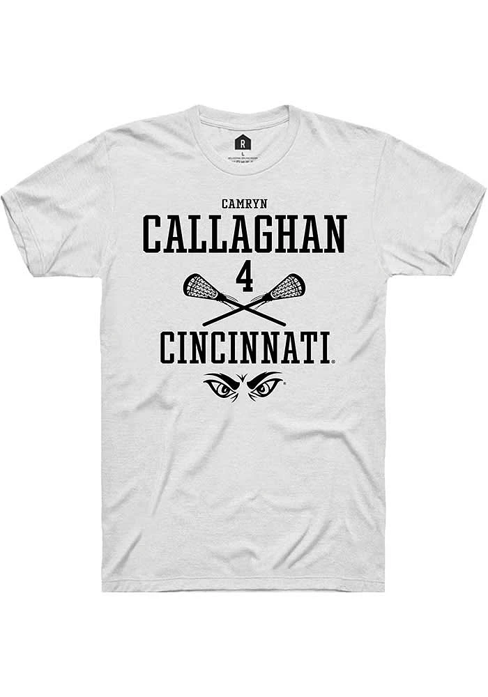 Camryn Callaghan Cincinnati Bearcats Rally NIL Sport Icon Short Sleeve T Shirt