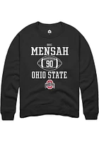 Eric Mensah Rally Ohio State Buckeyes Mens NIL Sport Icon Long Sleeve Crew Sweatshirt