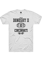 Brian Doneghy II Cincinnati Bearcats Rally NIL Sport Icon Short Sleeve T Shirt