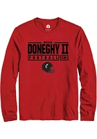 Brian Doneghy II Cincinnati Bearcats Rally NIL Stacked Box Long Sleeve T Shirt