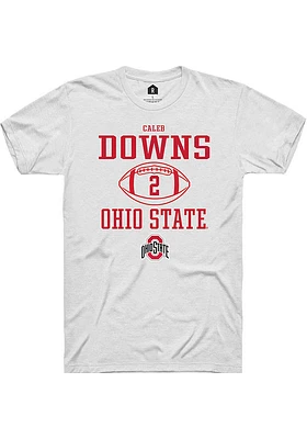 Caleb Downs Ohio State Buckeyes Rally NIL Sport Icon Short Sleeve T Shirt