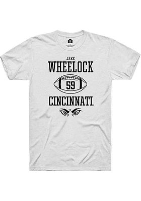 Jake Wheelock Cincinnati Bearcats Rally NIL Sport Icon Short Sleeve T Shirt