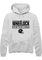 Jake Wheelock Rally Cincinnati Bearcats Mens NIL Stacked Box Long Sleeve Hoodie