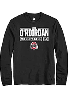 Jack O’Riordan Ohio State Buckeyes Rally NIL Stacked Box Long Sleeve T Shirt