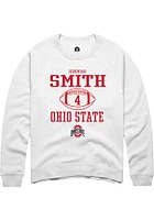 Jeremiah Smith Rally Ohio State Buckeyes Mens NIL Sport Icon Long Sleeve Crew Sweatshirt