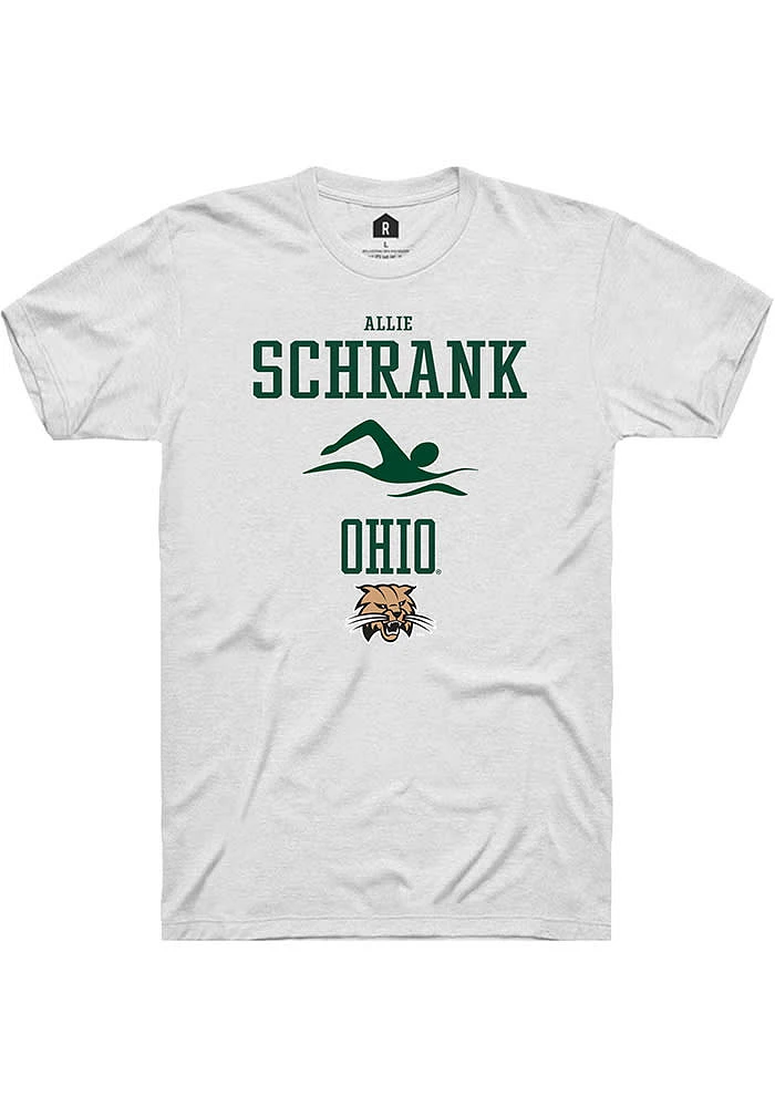 Allie Schrank Ohio Bobcats Rally NIL Sport Icon Short Sleeve T Shirt