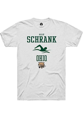 Allie Schrank Ohio Bobcats Rally NIL Sport Icon Short Sleeve T Shirt