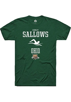 Ashley Sallows Ohio Bobcats Rally NIL Sport Icon Short Sleeve T Shirt