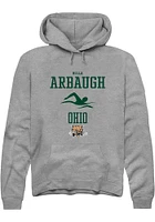 Bella Arbaugh  Rally Ohio Bobcats Mens Graphite NIL Sport Icon Long Sleeve Hoodie