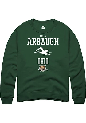 Bella Arbaugh Rally Ohio Bobcats Mens NIL Sport Icon Long Sleeve Crew Sweatshirt