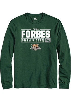 Emma Forbes Ohio Bobcats Rally NIL Stacked Box Long Sleeve T Shirt