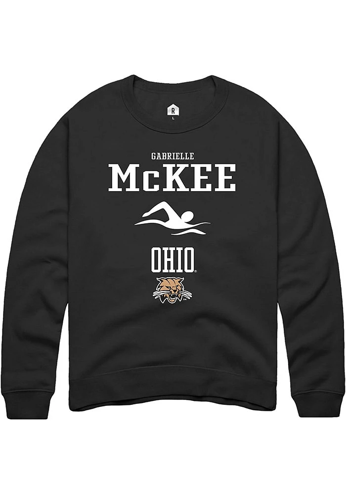 Gabrielle McKee Rally Ohio Bobcats Mens NIL Sport Icon Long Sleeve Crew Sweatshirt