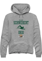 Melanie Schweikert  Rally Ohio Bobcats Mens Graphite NIL Sport Icon Long Sleeve Hoodie