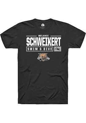 Melanie Schweikert Ohio Bobcats Rally NIL Stacked Box Short Sleeve T Shirt