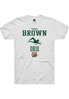 Morgan Brown Ohio Bobcats Rally NIL Sport Icon Short Sleeve T Shirt