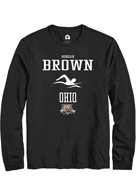 Morgan Brown Ohio Bobcats Rally NIL Sport Icon Long Sleeve T Shirt