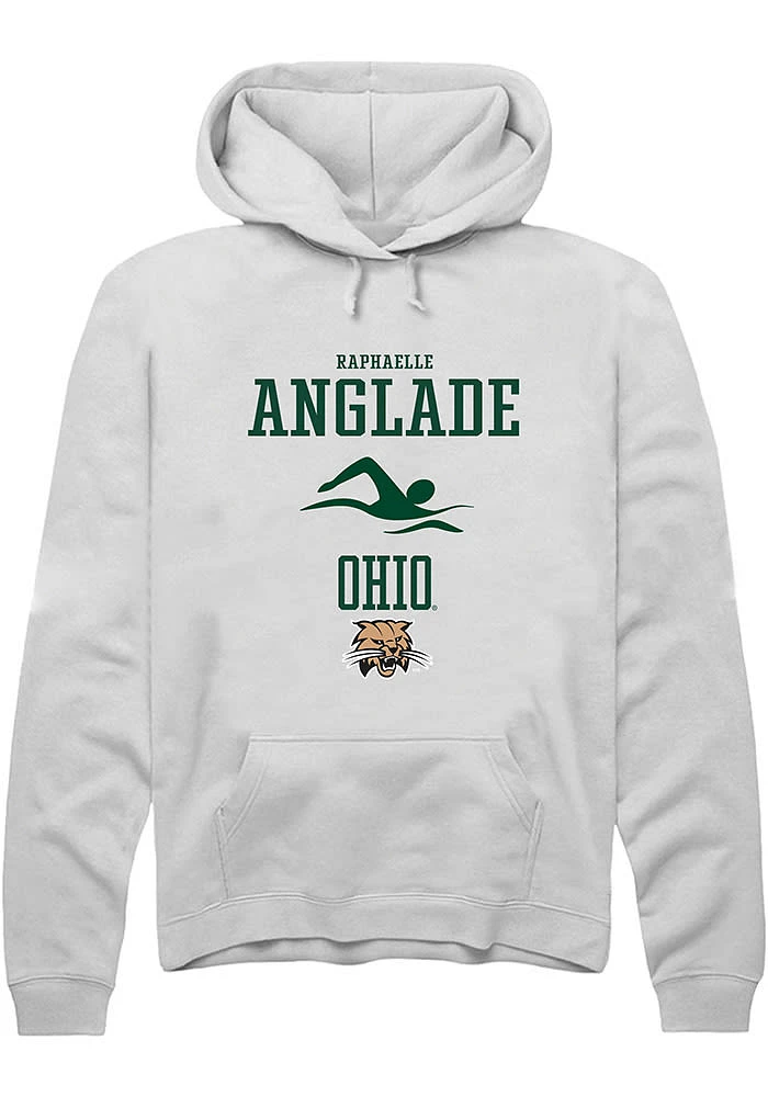 Raphaelle Anglade Rally Ohio Bobcats Mens NIL Sport Icon Long Sleeve Hoodie